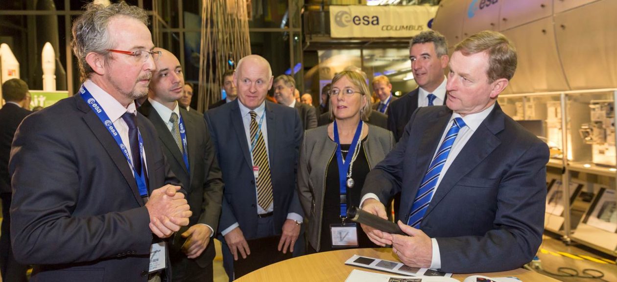 Taoiseach Announces Irish Involvement in Next Generation Communications Satellites